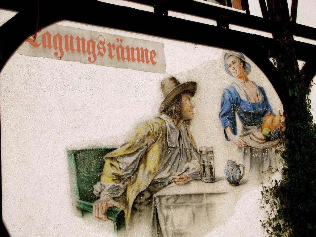 Landhotel Goldener Becher Limabach - Oberfrohna Exteriör bild